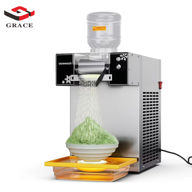 Taiwan Style Snowflake Ice Machine | Fluffy Shaved Ice Machine for Frozen Dessert Shop