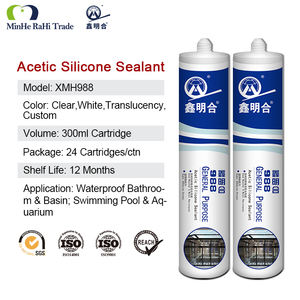 MH988 Mastic acide puissant à usage général adhésif imperméable à l'eau pour poisson verre aquarium <span class=keywords><strong>silicone</strong></span> mastic pour <span class=keywords><strong>piscine</strong></span> - Product Image 3