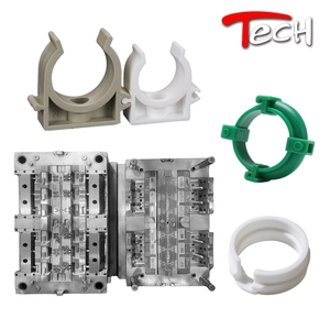 射出成形工場カスタム金型メーカー<span class=keywords><strong>PVC</strong></span> ABSプラスチックパイプクランプ工業用 - Product Image 2