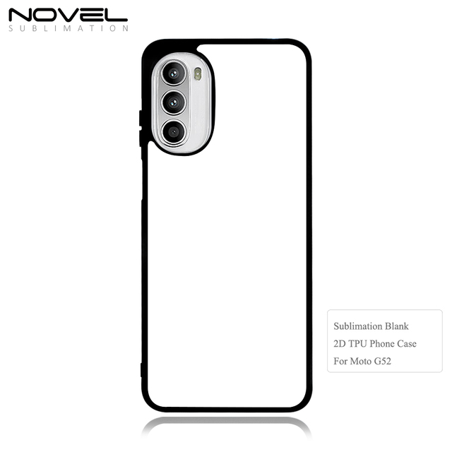 Factory Outlet Sublimation Blank Rubber 2D TPU Phone Case Cover for Motorola Moto G52/G51 G60 G71G50 G31 G30 G22 G8 G9 G7Power