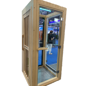 Pintu Sauna Kaca Sepenuhnya Kayu Cedar Aspen Spruce Abachi Hemlock 2000*780mm Kaca Tempered 6mm Sauna Kayu - Product Image 4