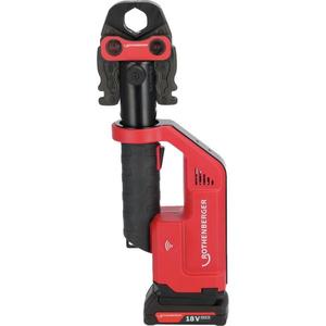 ROTHENBERGER - 1000004272 ROMAX COMPACT III Máquina básica prensa de tuberías alimentada por batería (con 2 baterías y cargador) PRENSADO - Product Image 2