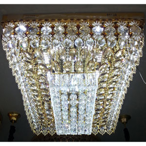 โคมไฟเพดานทรงกลมใสรูปทรงเค้กโคมไฟเพดานทรงกลม K9แบบทันสมัยสำหรับให้แสงสว่างภายในบ้านในบ้าน - Product Image 3