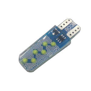 Nouvelle lumière de positionnement 2W LED COB en silicone pour modification de voiture et moto, lumière de lecture T10 12SMD, feu de position clignotant - Product Image 3