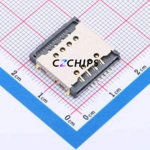 C7405-01 SIM Card Connector SMD Connector ( Body Max Height: 3mm )( Operating Temperature: -40℃~+85℃ ) - Product Image 1