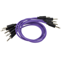 Audio OEM personnalisé 1/8 "3.5mm Jack droit coudé mono câble de raccordement Eurorack synthétiseur câbles modulaires CE RoHS