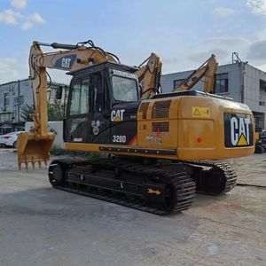 Excavadora de cadenas CAT320D usada con garantía en motor y rodamientos, 21.8 toneladas, lista para enviar - Product Image 1