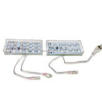 Lampu Titik Taman Hiburan Plastik RGB Warna-Warni IP65 DC24V UCS1903 SMD5050 Pixel LED untuk Taman Hiburan