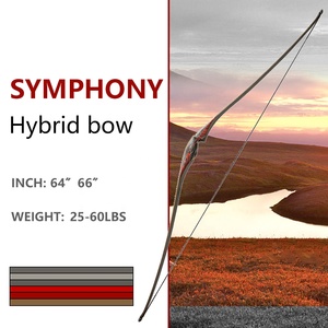Jeu de tir en plein air, en fibre de carbone, symphonie hybride, réflexe, déflex, arc classique en bois, ensemble de tir à l'arc à vendre - Product Image 5