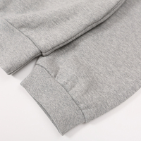 Sweat à capuche de marque streetwear personnalisé pour homme, coupe oversize en polaire, avec épaules tombantes et poche kangourou