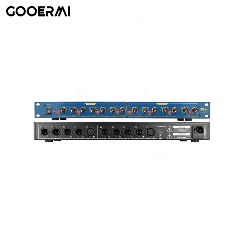 XR24 Audio Equipment - 4-Way Stereo Crossover for Show Speakers