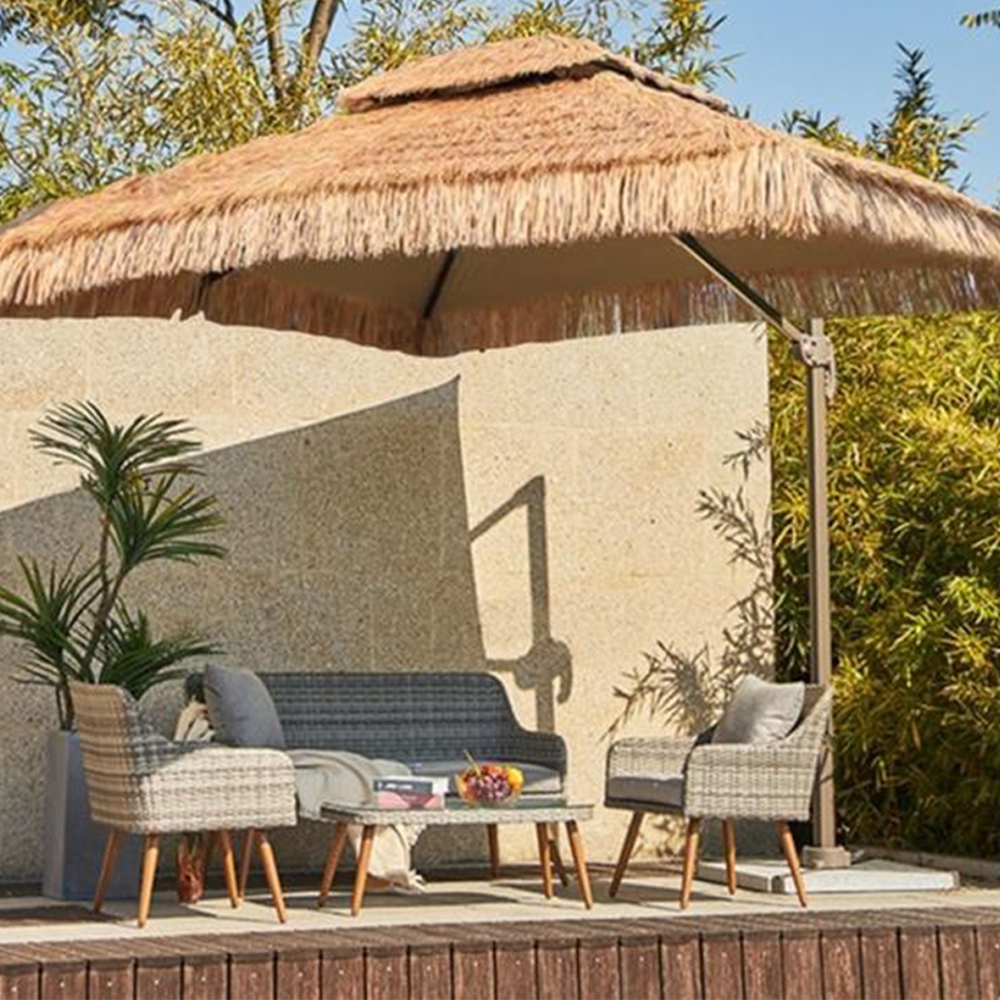 Stroh im Freien Baldachin Bast Bambus Regenschirme Grohandel, Palme  Sonnenschirm fr Innenhof Strand dekoration/| Alibaba.com