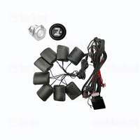 Maßgefertigtes OEM Autositz-Massage-Vibrationsmotor-Set 12V Elektrisches Massage-Kit für Limousinen-Rücksitze Bus Van RV Innenausstattung Umbau