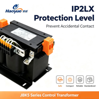 Transformateur de commande monophasé JBK5 Série 2,5 kVA 50/60 Hz pour panneau de commande d'automatisation industrielle