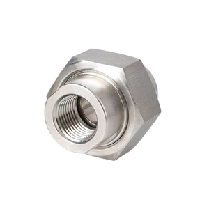 Xuất xứ nhà máy áp lực cao 1/8 "-4" MSS SP-83 giả mạo phụ kiện đường ống SS 304 316 <span class=keywords><strong>304L</strong></span> 316L Công Đoàn chủ đề nội Bộ Công Đoàn doanh - Product Image 6