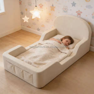 <span class=keywords><strong>Letto</strong></span> <span class=keywords><strong>per</strong></span> Bambini a Tema Cartone Animato con Imbottitura Morbida e Bordi Protettivi, <span class=keywords><strong>Letto</strong></span> Speciale <span class=keywords><strong>per</strong></span> la <span class=keywords><strong>Cameretta</strong></span> dei Bambini - Product Image 1