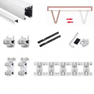 Herrajes para Puertas Plegables de Armario WEKIS de Aleación de Zinc y Aluminio, Mecanismo de Cierre Suave, Amortiguador Silencioso, Sistema de Empuje y Tracción para Cocina y Sala de Estar - Product Image 3