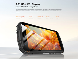 Première mondiale du smartphone ultra-robuste <span class=keywords><strong>DOOGEE</strong></span> Fire 3, écran HD de 5,5 pouces, 6 Go de RAM, 256 Go de stockage, téléphone portable avec batterie de 8350 mAh, Android 15, NFC - Product Image 4