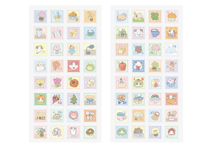2 แผ่นต่อแพ็ค ซีรีส์ Daily Moments สไตล์เกาหลี น่ารัก ของตกแต่งสมุดแพลนเนอร์ลายสัตว์เลี้ยง วัสดุ PET แบบมีกาวในตัว ของตกแต่งวันหยุด - Product Image 5