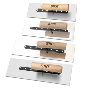 En gros, Spatule de plâtrage et de lissage en <span class=keywords><strong>acier</strong></span> inoxydable pour application de mastic, <span class=keywords><strong>pose</strong></span> de carrelage et maçonnerie, avec manche en bois - Product Image 5