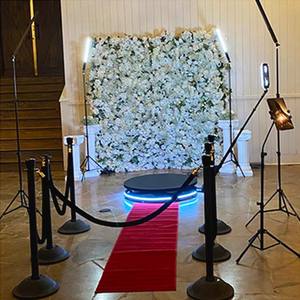 El más nuevo Vogue <span class=keywords><strong>360</strong></span> Photo <span class=keywords><strong>Booth</strong></span> Back Drop Commercial Rental - Product Image 3