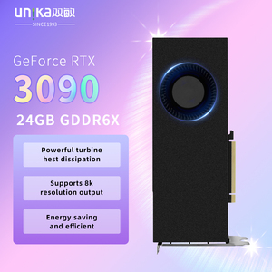 Carte graphique UNIKA RTX 3090 24 Go GDDR6X, toute neuve, prix d'usine, carte graphique de jeu RTX 3090 24 Go GDDR6X - Product Image 6