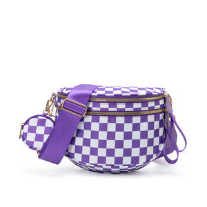 Vendita all'ingrosso della fabbrica marsupio cintura in vita borsa da donna alla moda a tracolla borsa per il petto con tracolla regolabile - Product Image 1