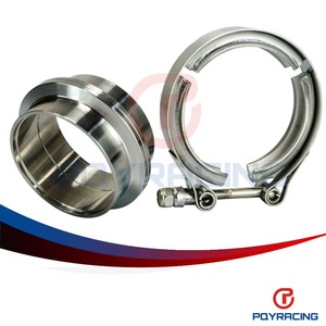 ชุดอุปกรณ์ยึดหน้าแปลนท่อไอเสีย POYRACING 304 สแตนเลส ขนาด 2.75 นิ้ว พร้อมหน้าแปลนตัวผู้และตัวเมีย สำหรับเปลี่ยนซ่อมแซม - Product Image 1