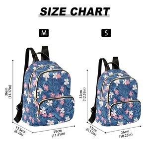 Hot Selling Flower Quilted <b>Waterproof</b> Teenager Book Bag College Student <b>Backpack</b> Women Lightweight <b>School</b> Bags Girls <b>Backpack</b> - Product Image 3
