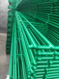 Sınır duvar ızgara tasarımı bahçe kafes ikili çit tel örgü bahçe çit 3d Metal çit panelleri - Product Image 6