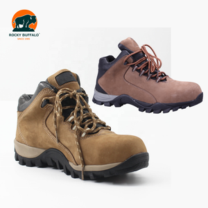 Botas de Seguridad <span class=keywords><strong>Rocky</strong></span> Buffalo para Trabajo, de Nobuk, con Puntera de Fibra de Vidrio <span class=keywords><strong>y</strong></span> Suela Exterior de Caucho - Product Image 1