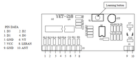 Module récepteur de décodage superhétérodyne sans fil YET218 RF pour maison intelligente