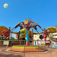 Prix d'usine Amusement Park Ride Rotating Spiral Jet Jeux pour enfants Airborne Shot à vendre