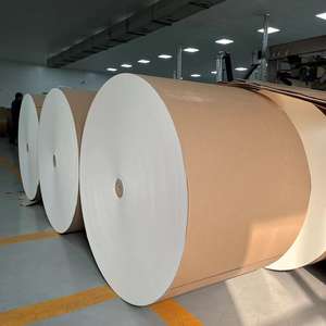 Rollo de Cartón Recubierto de PE de Alta Densidad, Papel Kraft de Doble Cara para Vasos de Café con Azúcar, Producto de Grado Alimenticio - Product Image 1