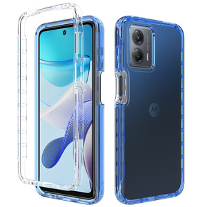 Venta al por mayor funda para <span class=keywords><strong>Motorola</strong></span> G <span class=keywords><strong>Power</strong></span> contraportada 2 en 1 funda de teléfono transparente para <span class=keywords><strong>Motorola</strong></span> Moto G13 G23 G53 contraportada - Product Image 4