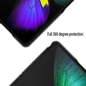 เคสโทรศัพท์มือถือหนังแท้พับได้สำหรับ Samsung Galaxy Z Fold5 <span class=keywords><strong>Fold4</strong></span> 5G เคสโทรศัพท์คาร์บอนไฟเบอร์ - Product Image 5
