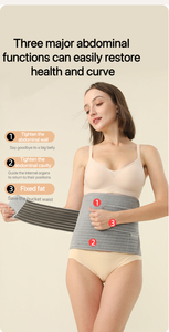 C Phần Nén Tummy Kiểm Soát Eo Shaper Phục Hồi Bụng Bọc Ban Nhạc Tre Vải Đai Thai Sản Sau Sinh Vành Đai - Product Image 4