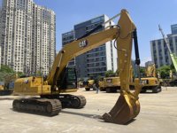 Moteur et pompe d'occasion pour excavatrice 320GX 20 tonnes, moteur C4.4, faible nombre d'heures, bon état, matériel de construction à vendre en stock