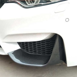 Accesorio Decorativo de Fibra de Carbono para las Esquinas de Entrada de Aire del Parachoques Delantero, Estilo M3 M4 F80 F82 2014-2018 - Product Image 6