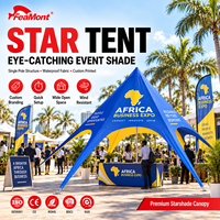 Tente modulaire FEAMONT Star Shade en tissu Oxford pour festivals, cérémonies, fêtes, mariages, événements, planification d'événements, impression personnalisée, directement de l'usine