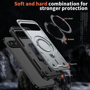 Funda Magnética con Anillo Giratorio 360° y Protección Total Antigolpes para Google Pixel 10 Pro XL, Xiaomi Moto G Edge Series - Product Image 3