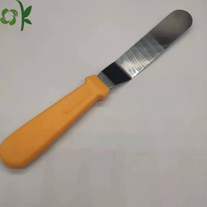 OKSILICONE decoración crema espátula 6/8/10 pulgadas <span class=keywords><strong>de</strong></span> acero inoxidable pastel espátula raspador <span class=keywords><strong>de</strong></span> desmoldeo cuchillo herramientas para hornear Layerer - Product Image 6