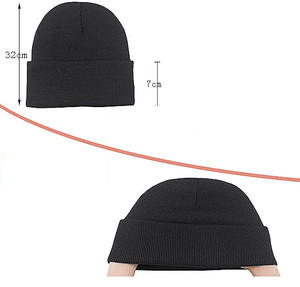 Cappello a cuffia invernale eco-friendly con Logo personalizzato ALLCH personalizzato da viaggio in spiaggia con ricamo digitale stampato Unisex - Product Image 3