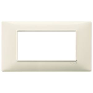 Vimar Beige Wall <b>Plate</b> 19x8x0.9 Inches For <b>Switches</b> - Product Image 1