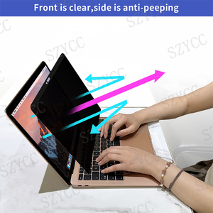 Filtre de confidentialité <span class=keywords><strong>amovible</strong></span> Anti-espion pour ordinateur portable pour Macbook Pro Retina 15.4 pouces protecteur d'écran de confidentialité magnétique avec couvercle de <span class=keywords><strong>Webcam</strong></span> - Product Image 5