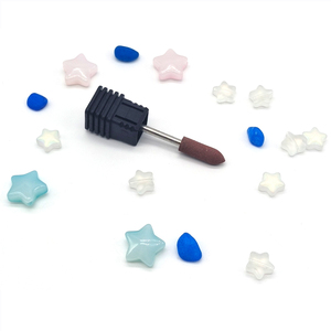 Longue pièce de ponçage en silicone en forme de balle pour ponceuse à ongles électrique, pour manucure et pédicure - Product Image 2