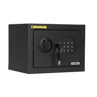 Kleiner Mini Digitaler Stahl-Tresor mit Schlüssel und Elektronischem Schloss Geldbank-Sicherheitsbox für den Hausgebrauch