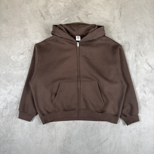 <span class=keywords><strong>Felpa</strong></span> <span class=keywords><strong>con</strong></span> <span class=keywords><strong>cappuccio</strong></span> da uomo <span class=keywords><strong>con</strong></span> zip, vestibilità ampia, foderata in pile, pesante, resistente al vento, strutturata, oversize, corta, per l'inverno - Product Image 5