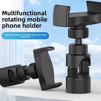 2025 plus récent support de diffusion en direct Flexible accessoires support de téléphone pôle pince de montage pour Golf Selfie bâton trépied vélo bureau