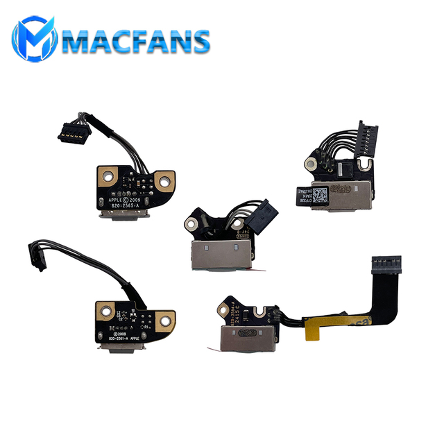 Original A1502 DC Power Jack Board for Macbook Pro 13" A1297 A1286 A1278 A1425 15" A1398 DC Jack 820-2361 820-2565-A 820-3584-A